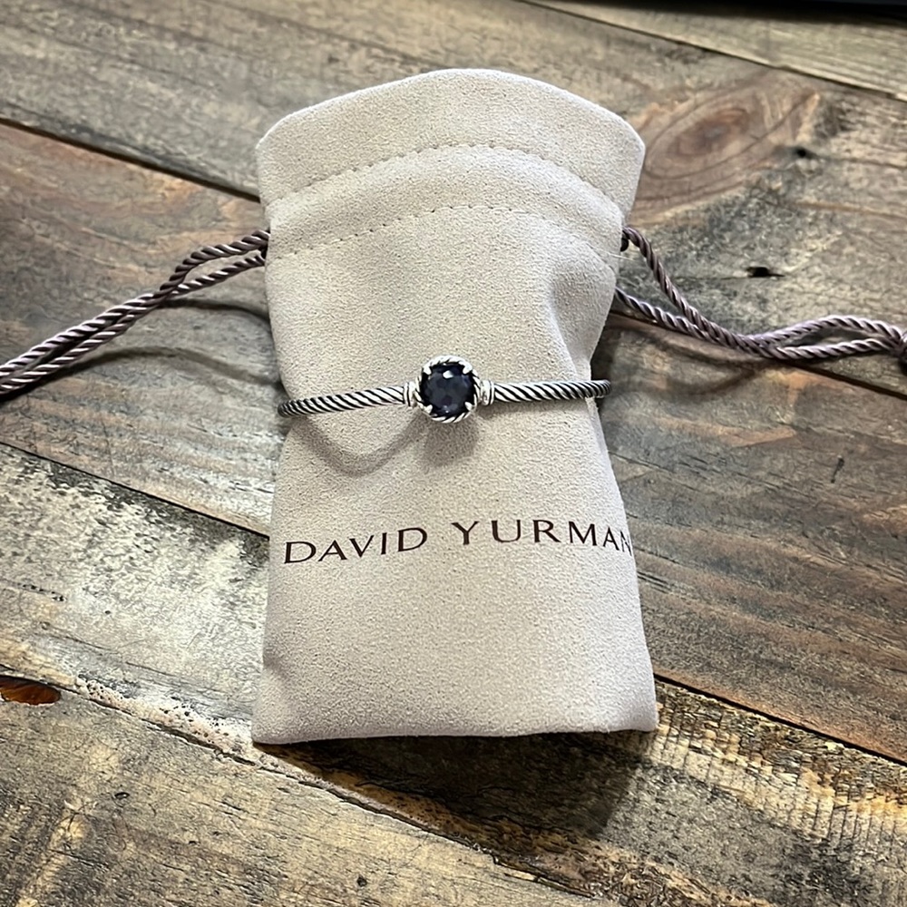 David Yurman Petite Chatelaine Black Orchid Bracelet - Size Small